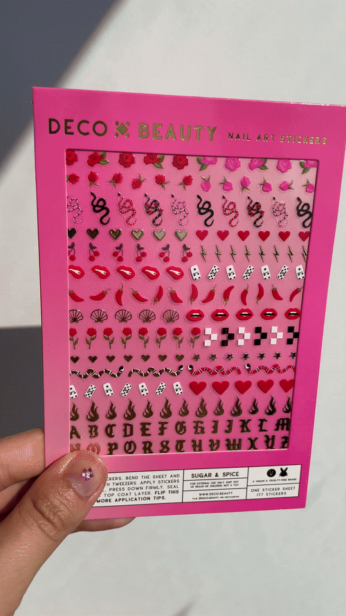 Sugar & Spice Nail Art VIDEO GIF