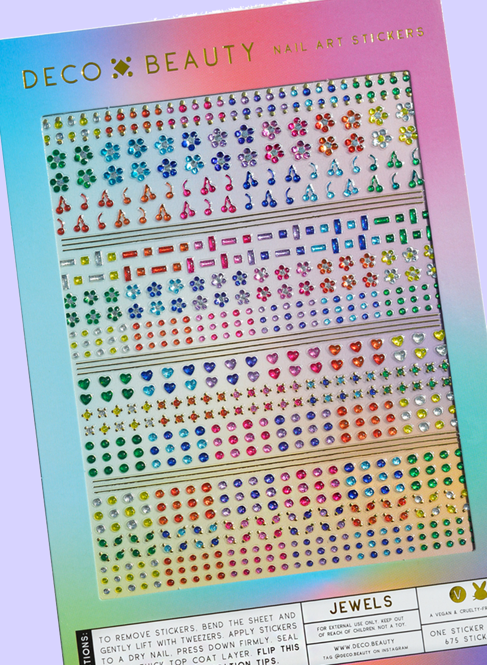 Jewels Nail Art Stickers