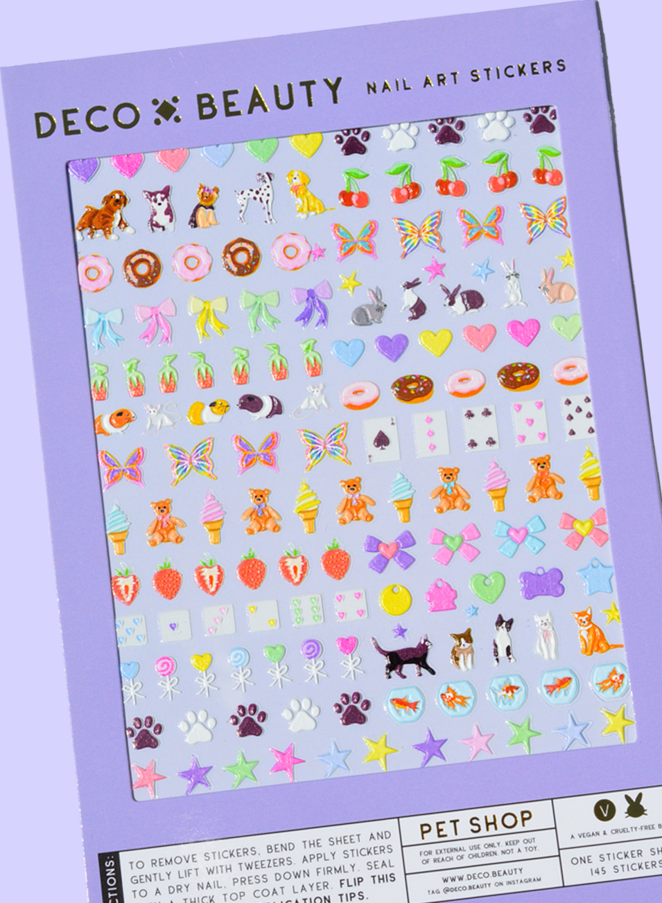 Pet Shop Nail Stickers