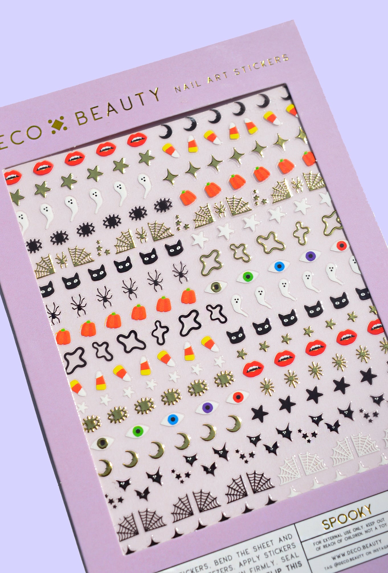 Spooky Nail Art Stickers