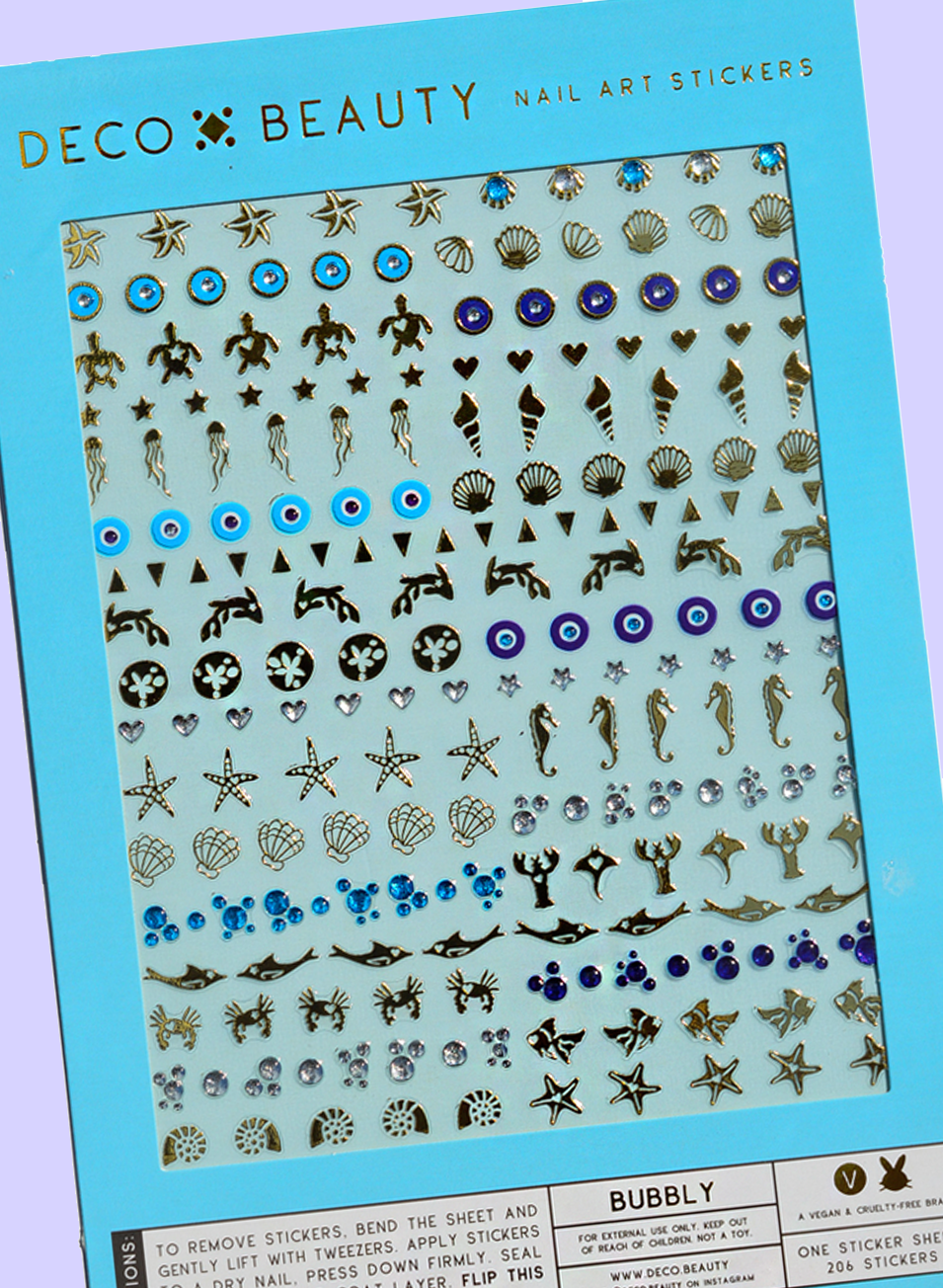 Bubbly Nail Art Stickers