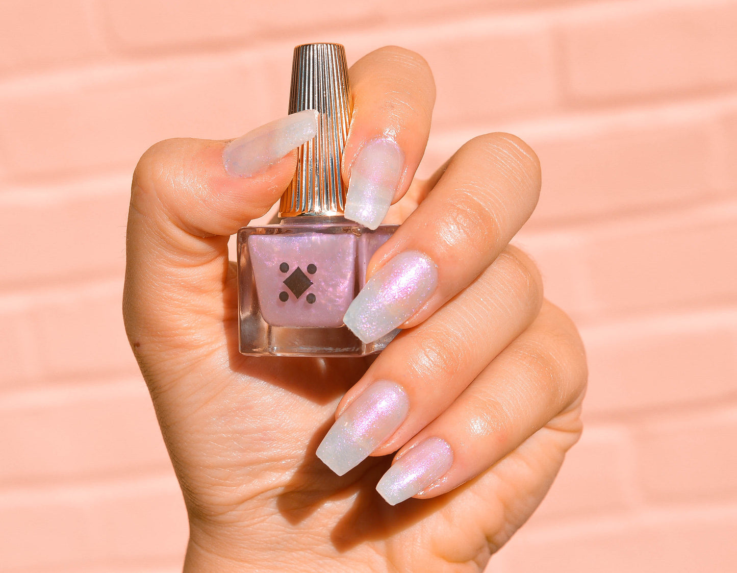 HEY I JUST MET YOU purple nail polish swatch