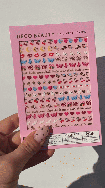 GIF of a Lovebirds sheet in natural light