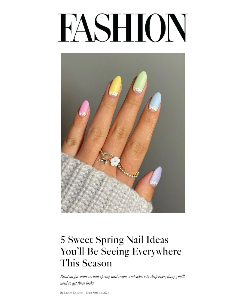 SCREENSHOT OF FASHION FEATURE WITH HAND