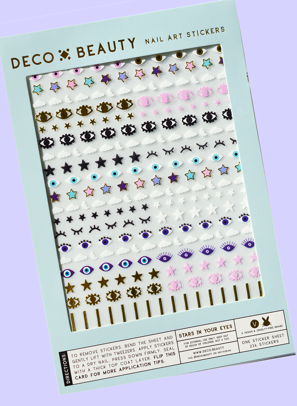 Stars In Your Eyes Nail Art Stickers