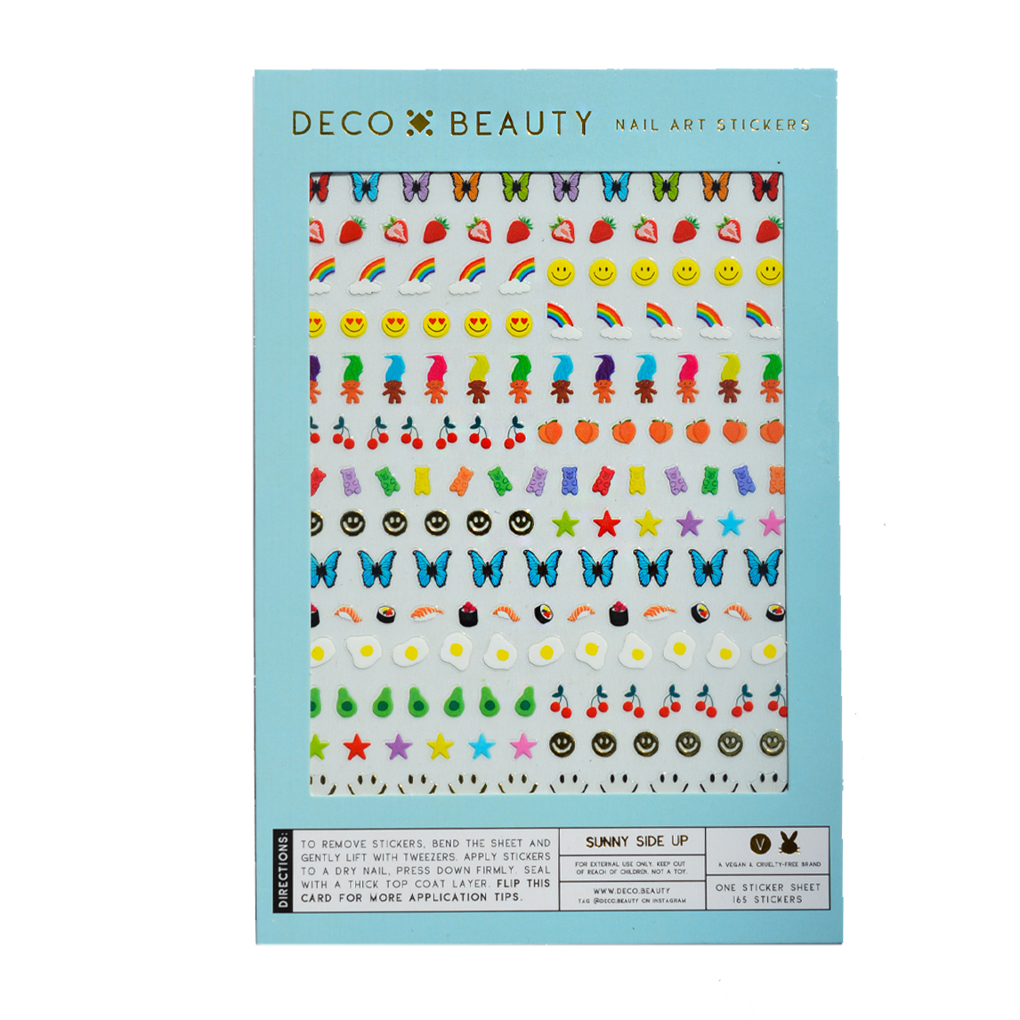 LE x Deco Beauty Nail Art Stickers
