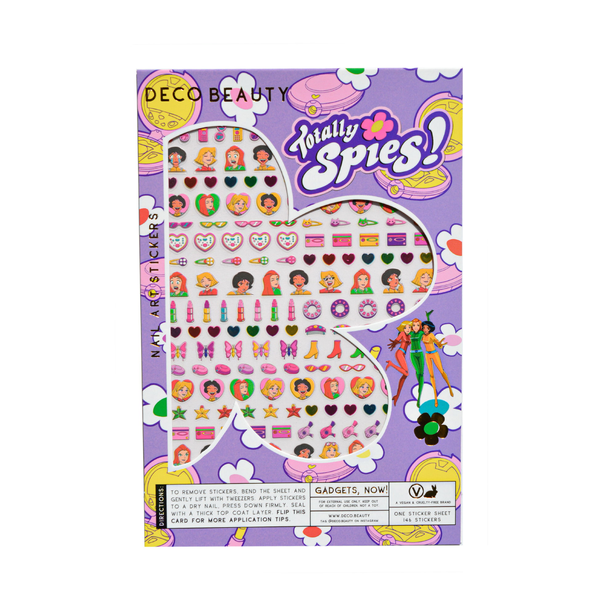 Gadgets, Now! sticker sheet on white background