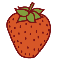 strawberry graphic