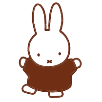 brown miffy with arms out